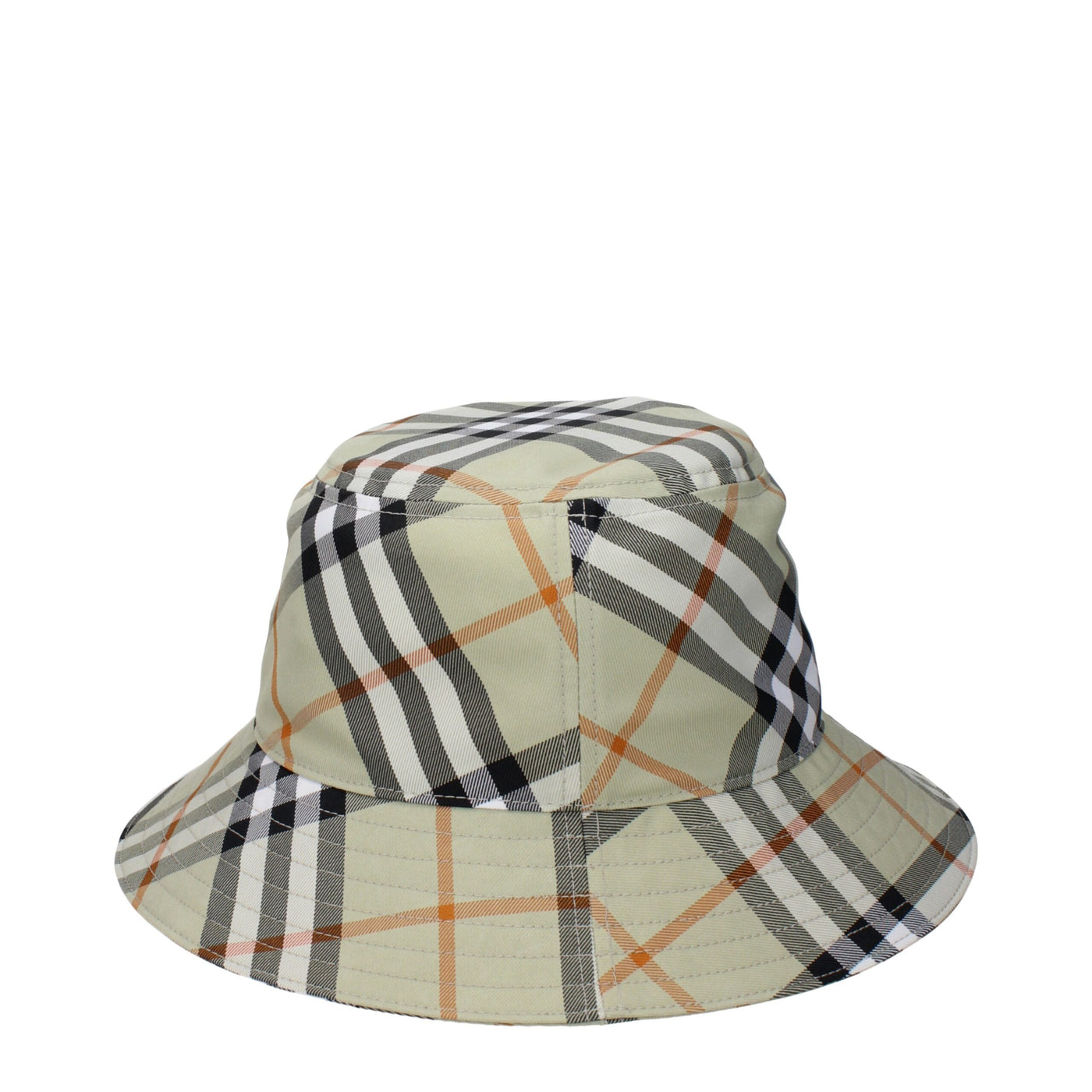 Burberry groene stoffen emmerhoeden