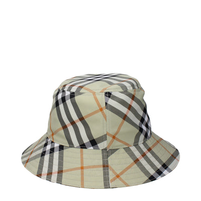 Burberry groene stoffen emmerhoeden
