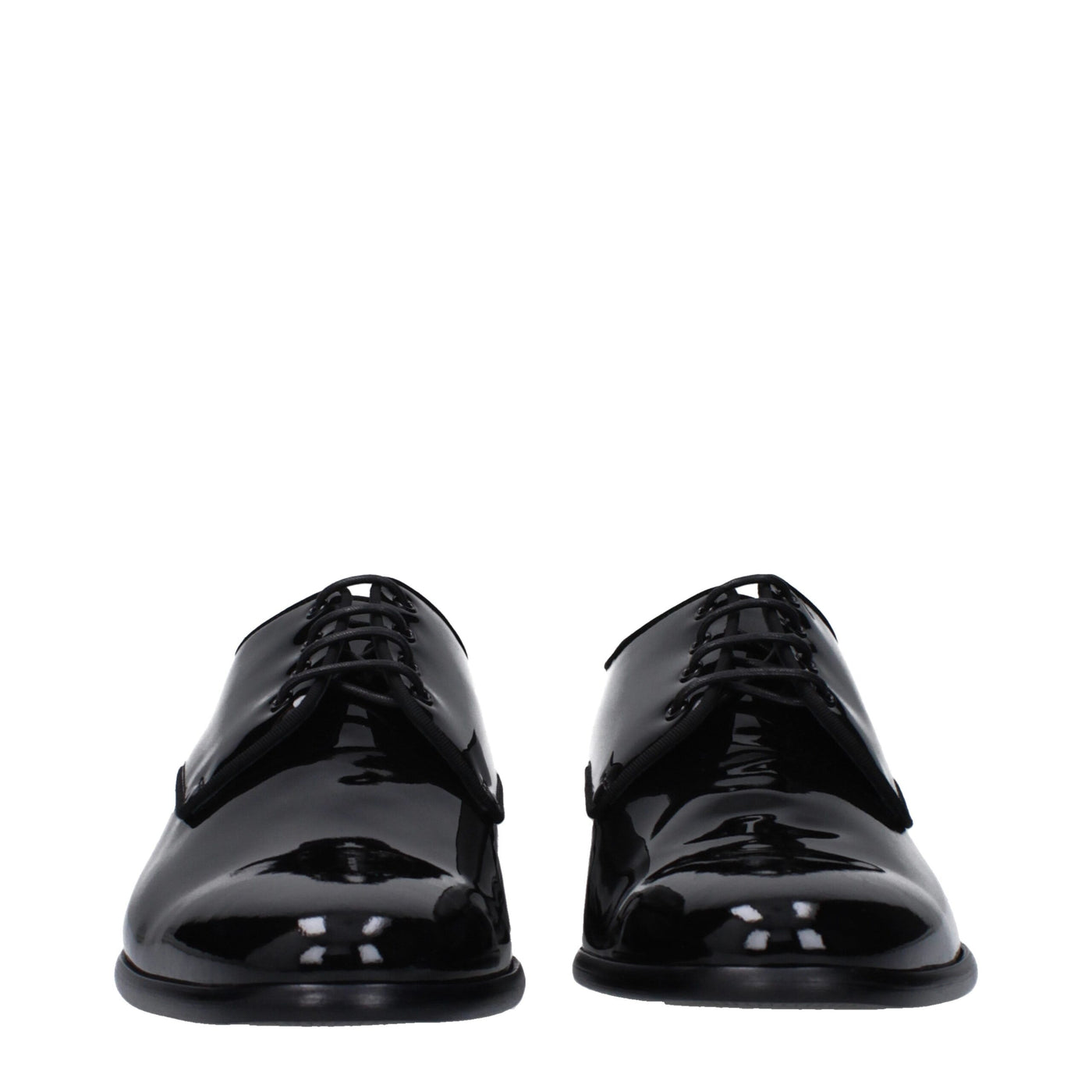Dolce &amp; Gabbana Zwarte Leren Oxfords en Derbies