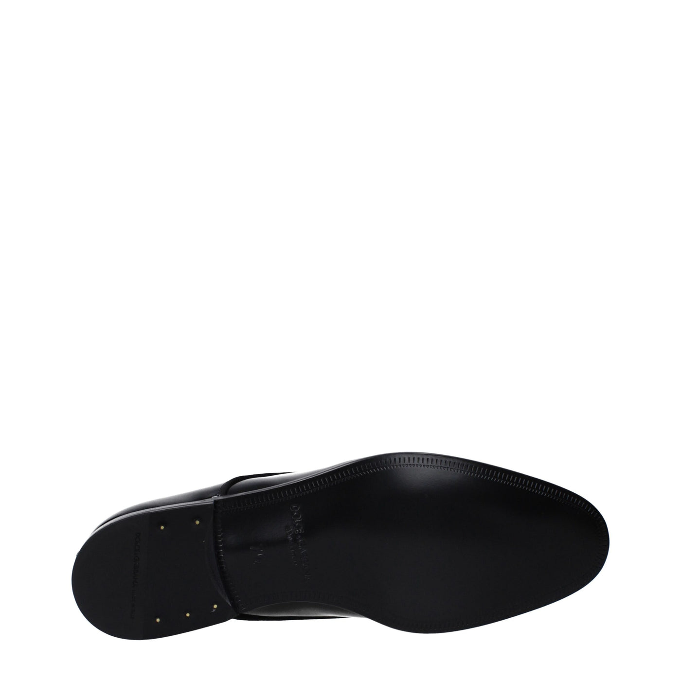 Dolce &amp; Gabbana Zwarte Leren Oxfords en Derbies