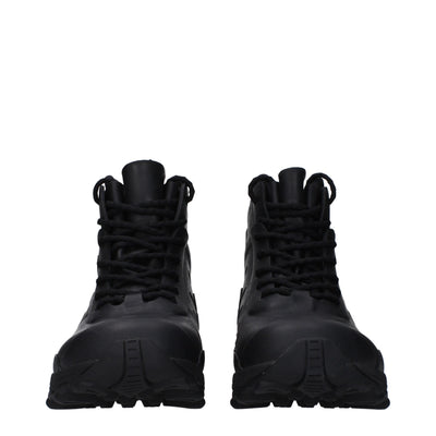 Bottines en coton noir Givenchy