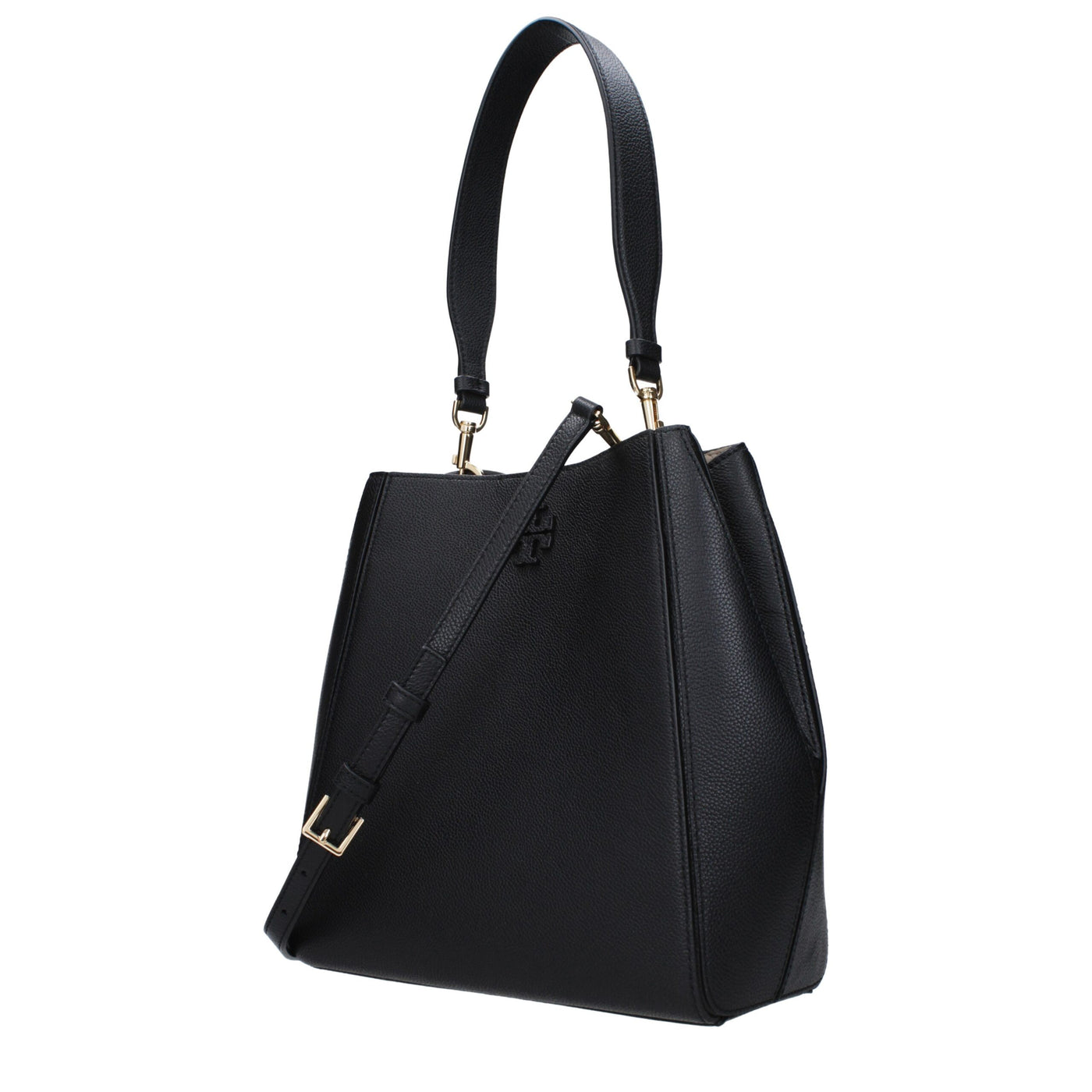 Tory Burch zwarte leren schoudertassen