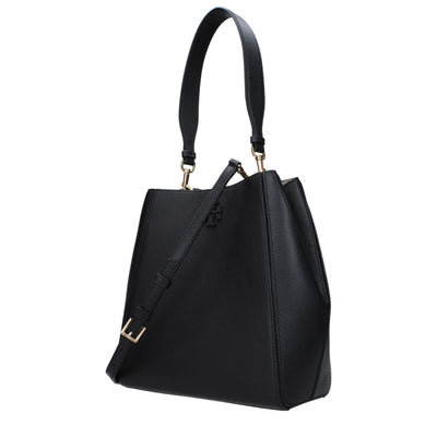 Tory Burch zwarte leren schoudertassen