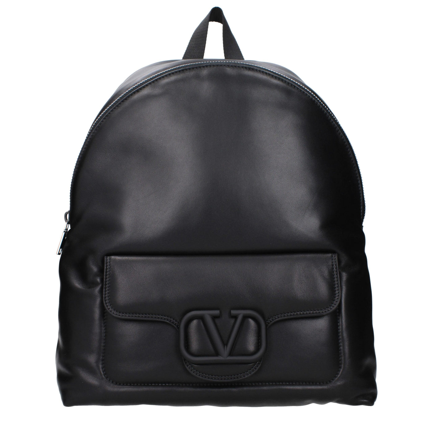 Sacs à dos en cuir noir Valentino Garavani