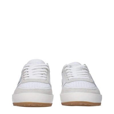 Philippe Model Baskets basses en cuir blanc