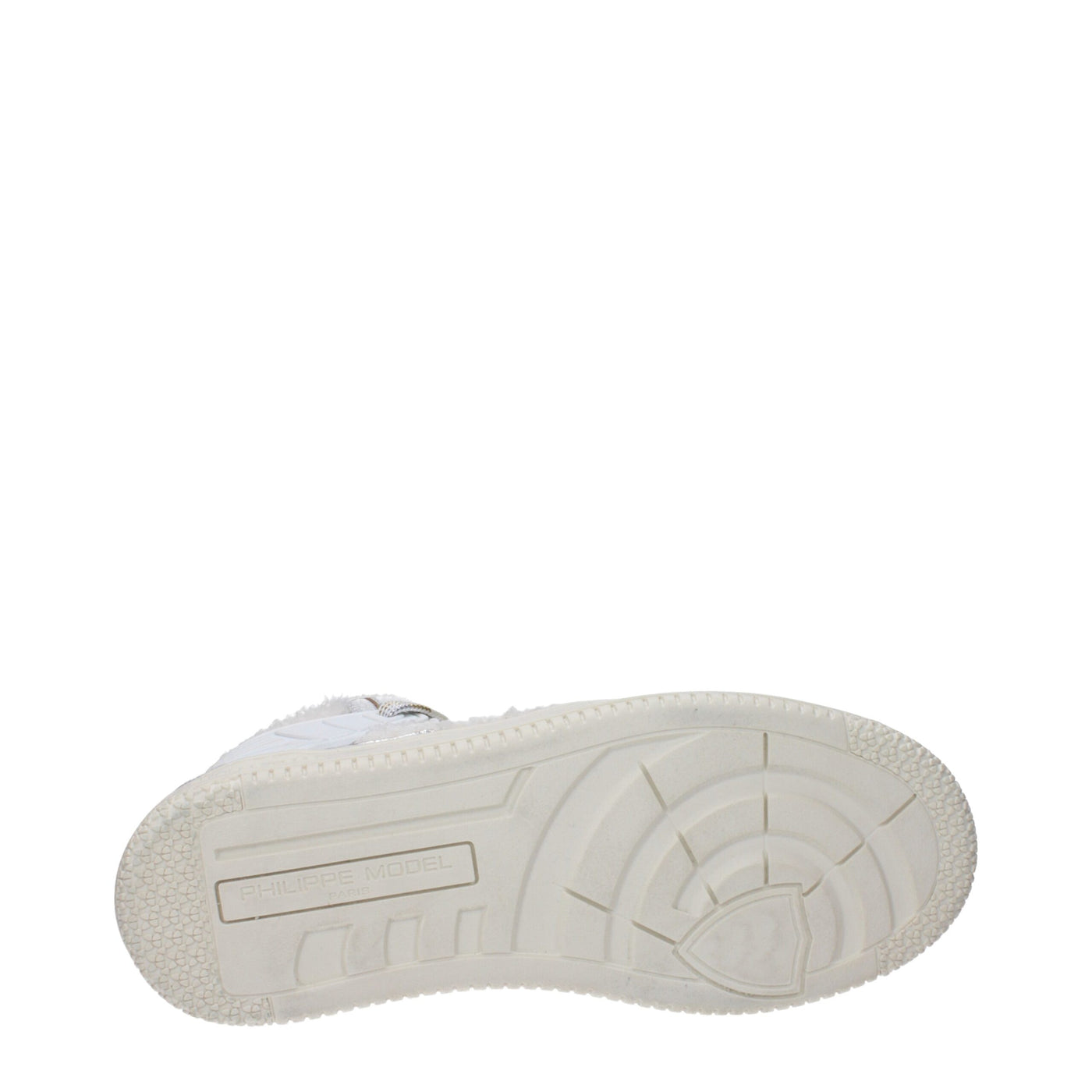 Philippe Model Gray Leather High Tops