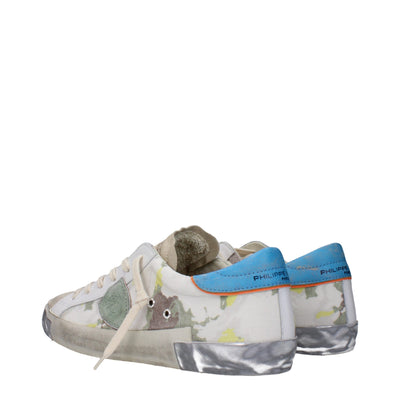 Baskets en tissu multicolore Philippe Model