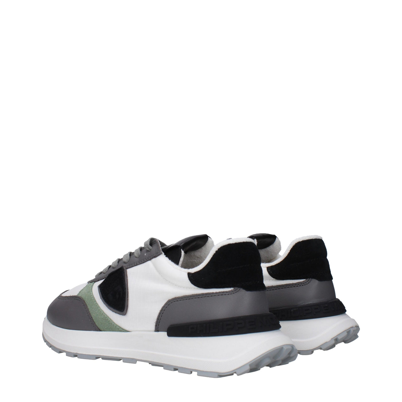 Philippe Model Witte Stoffen Lage Toppen