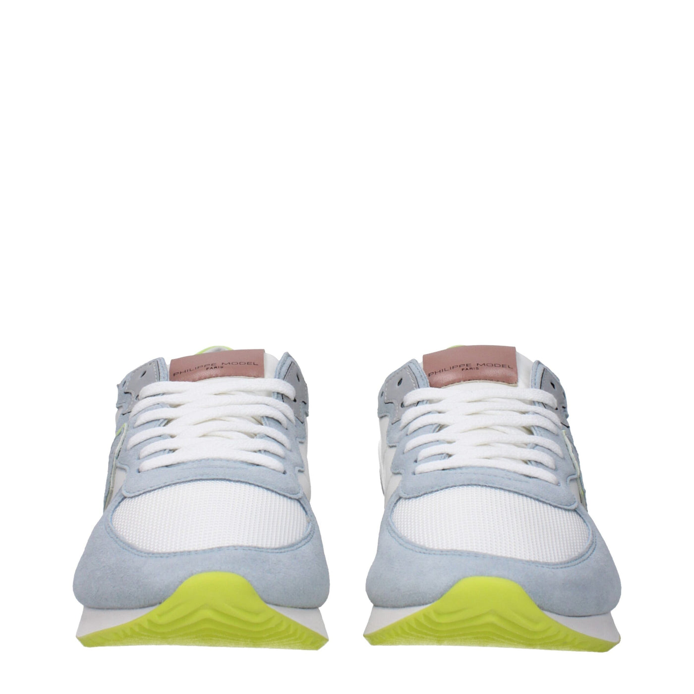 Chaussures basses en tissu blanc Philippe Model