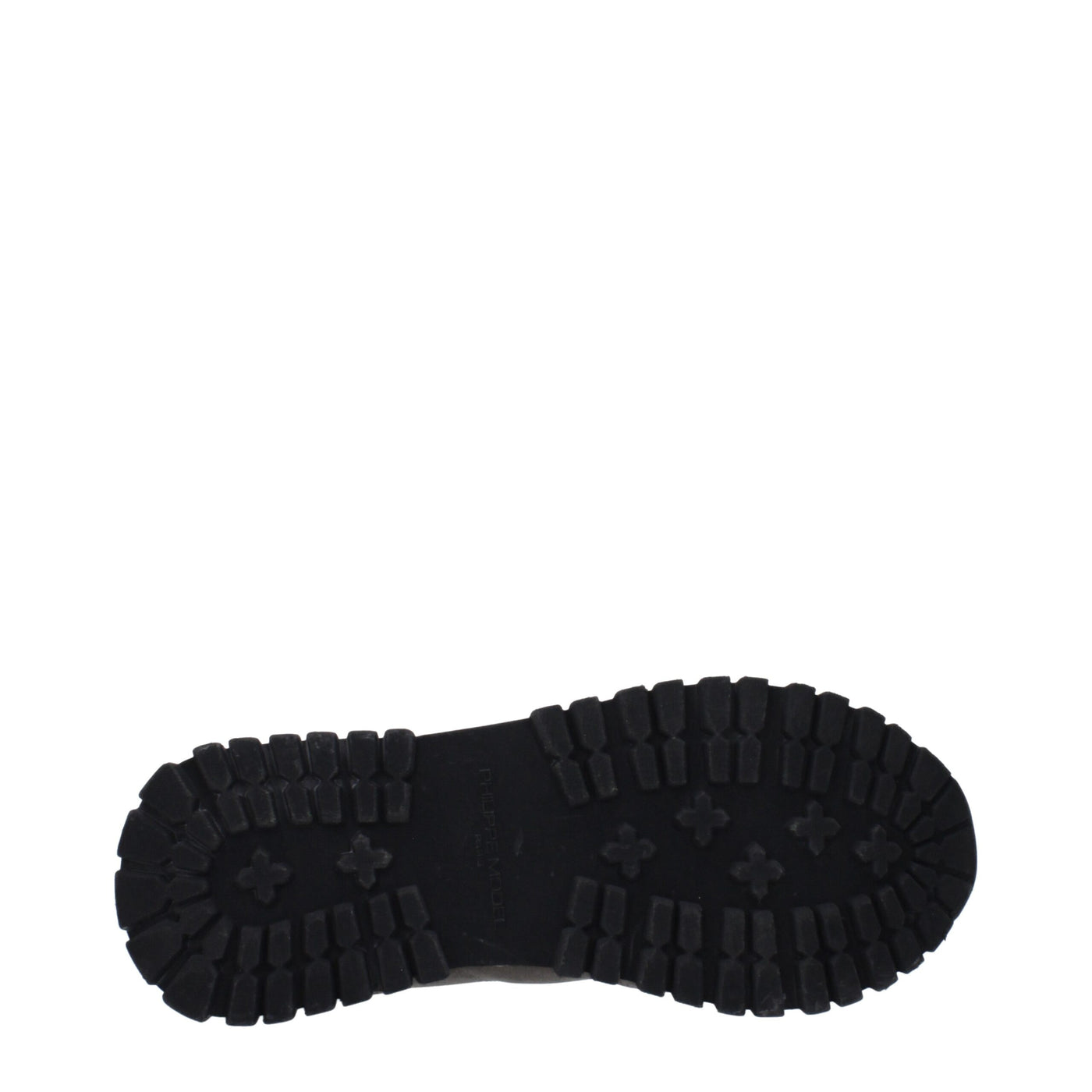 Philippe Model Grijze Leren Sneakers