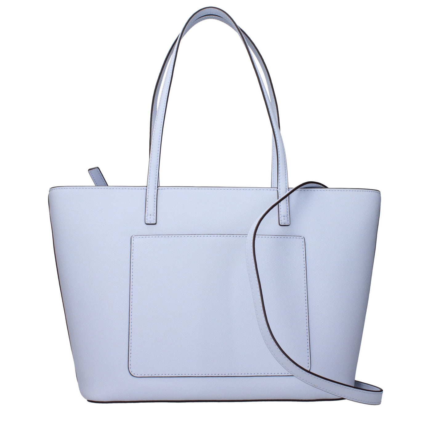 Tory Burch lichtblauwe leren schoudertassen