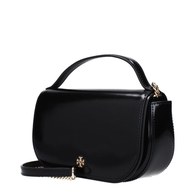 Sacs à main en cuir noir Tory Burch