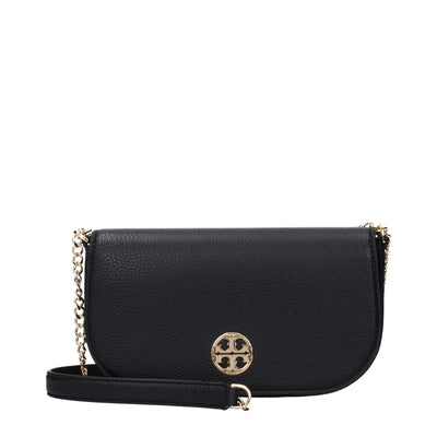 Tory Burch zwarte leren crossbodytassen