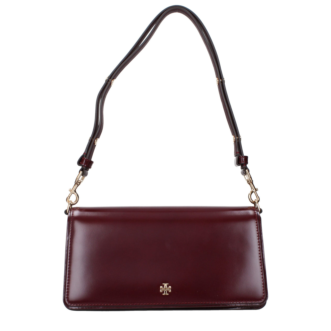Tory Burch rode leren schoudertassen