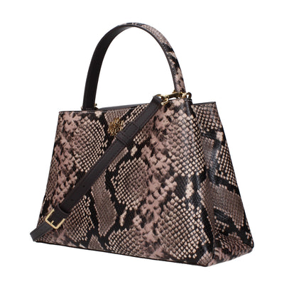 Sacs à main en cuir rose Tory Burch