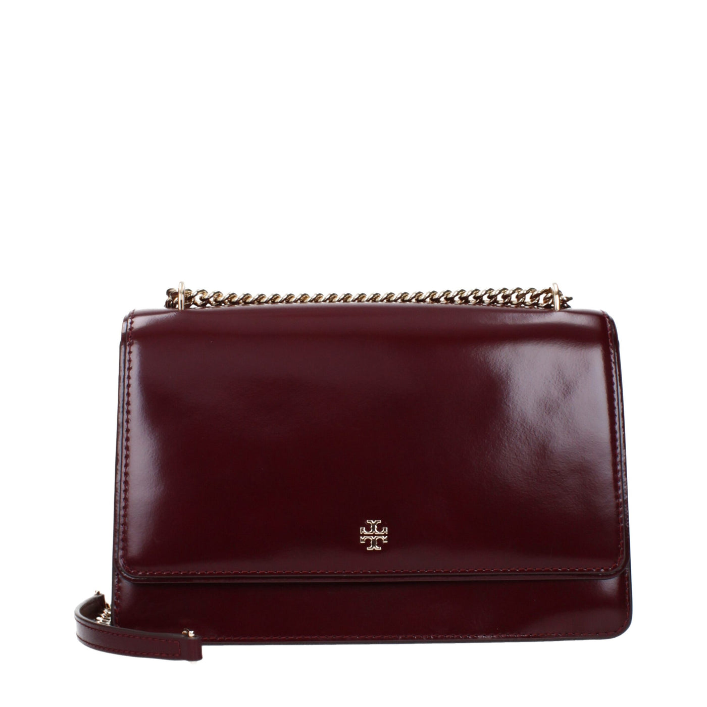 Tory Burch rode leren crossbodytassen