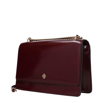 Tory Burch rode leren crossbodytassen