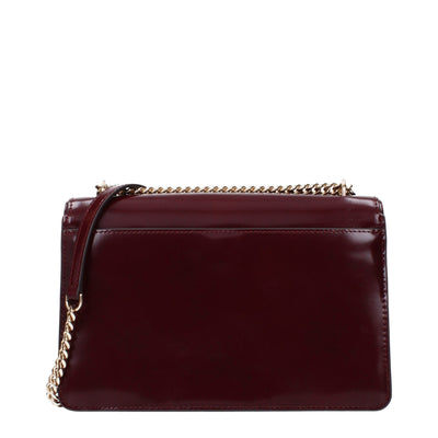 Tory Burch rode leren crossbodytassen