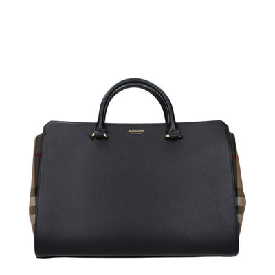 Sacs à main Burberry en cuir noir