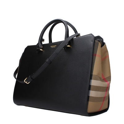Sacs à main Burberry en cuir noir