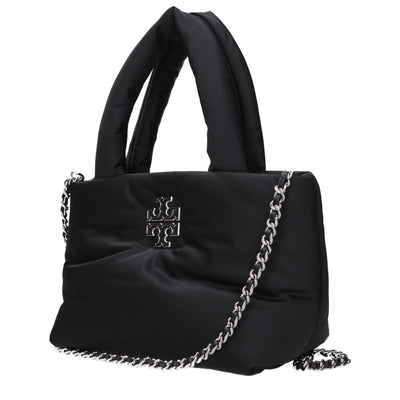 Sacs à main en tissu noir Tory Burch