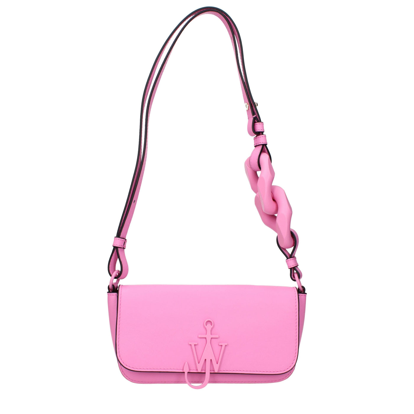 Jw Anderson roze leren schoudertassen