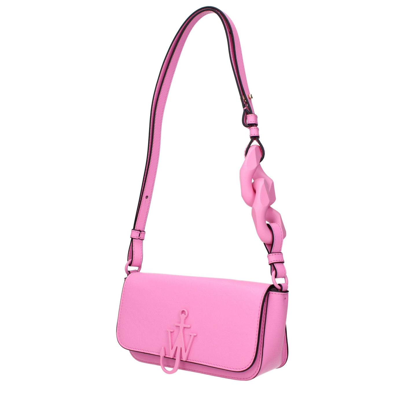Jw Anderson roze leren schoudertassen