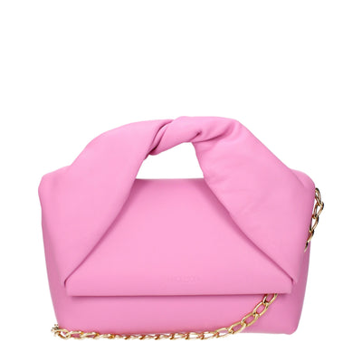 Sacs à main en cuir rose JW Anderson