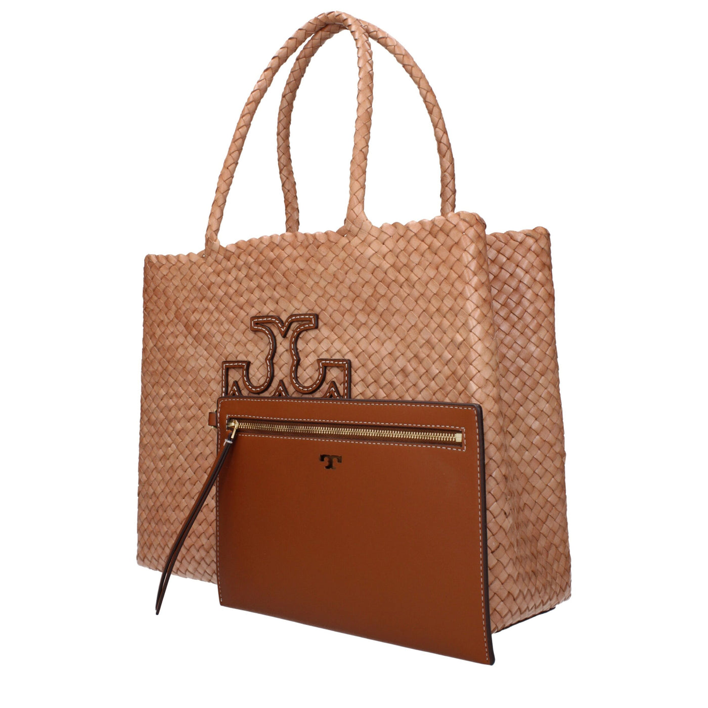 Tory Burch roze leren schoudertassen