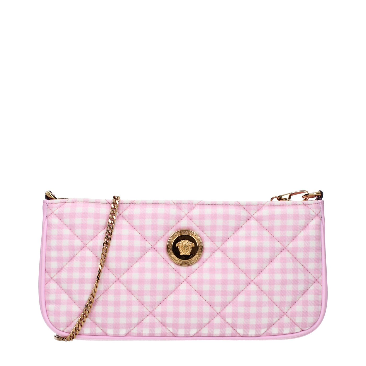 Versace roze stoffen schoudertassen