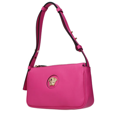 Versace roze leren schoudertassen