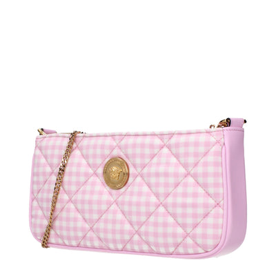 Versace roze stoffen schoudertassen