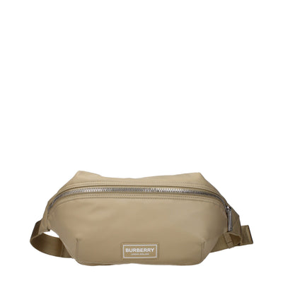 Sacs à dos en nylon beige Burberry