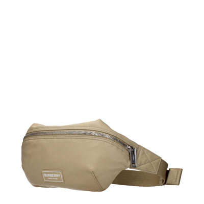 Sacs à dos en nylon beige Burberry