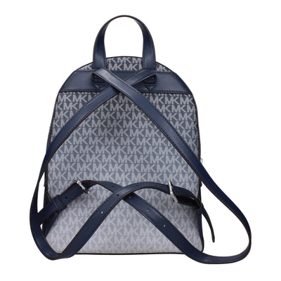 Michael Kors blauwe stoffen rugzakken
