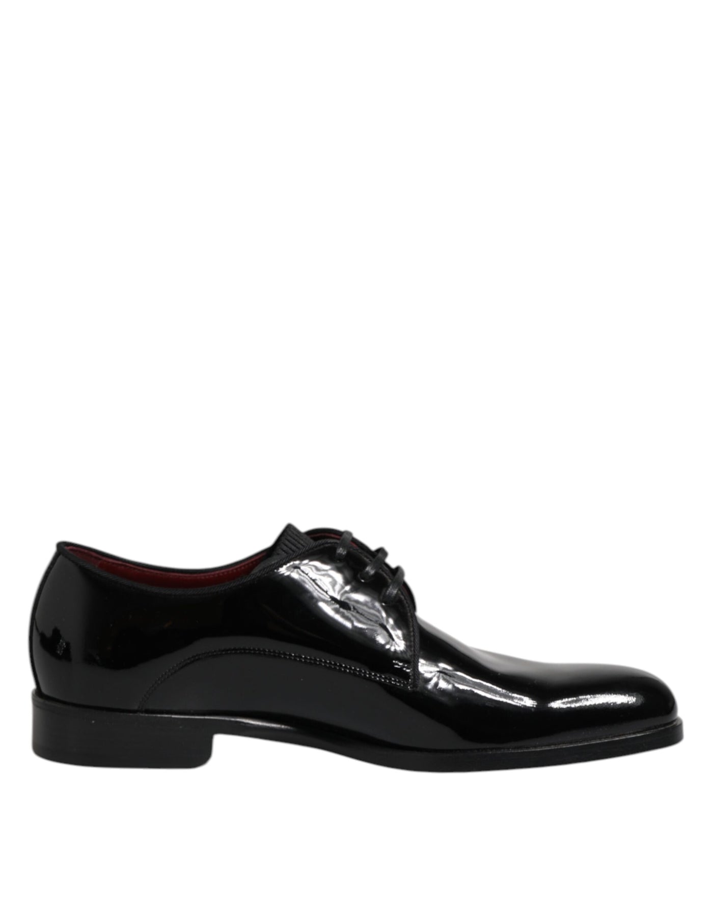 Dolce &amp; Gabbana Zwarte Leren Veterschoenen voor Heren