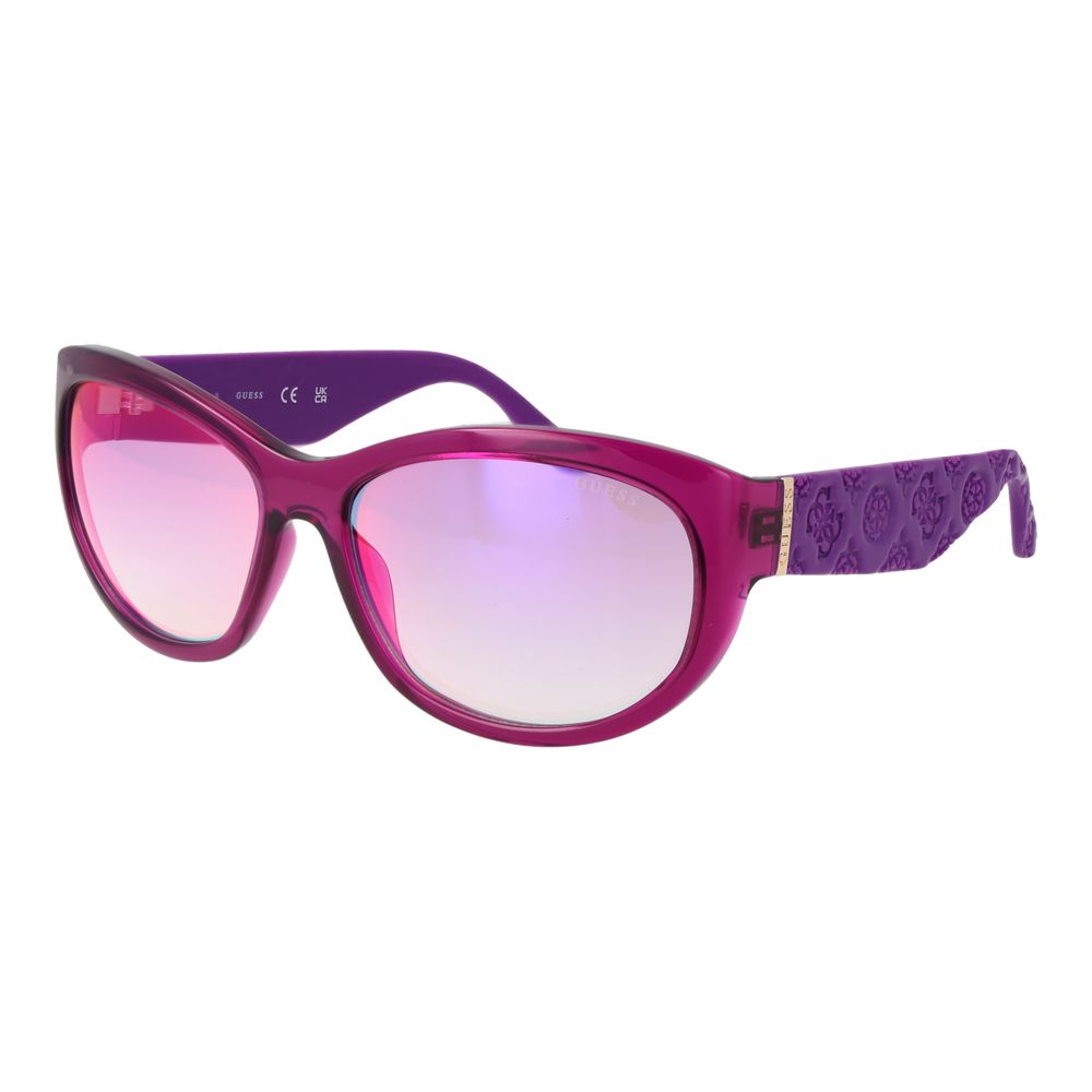 Lunettes de soleil Guess violettes pour femmes