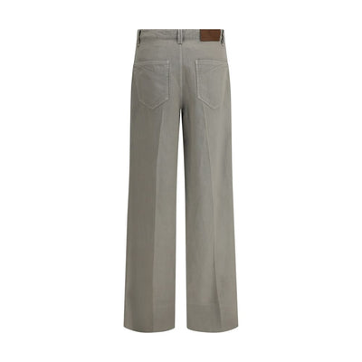 Brunello Cucinelli jeans met wijde pijpen