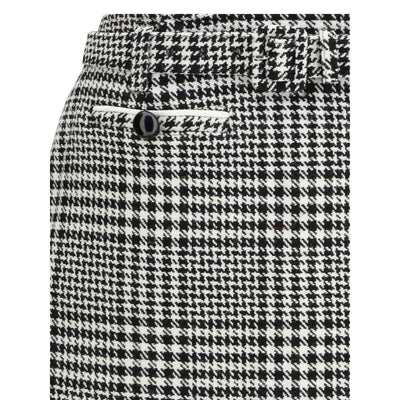 Autoportrait Pantalon-jupe en laine pied-de-poule