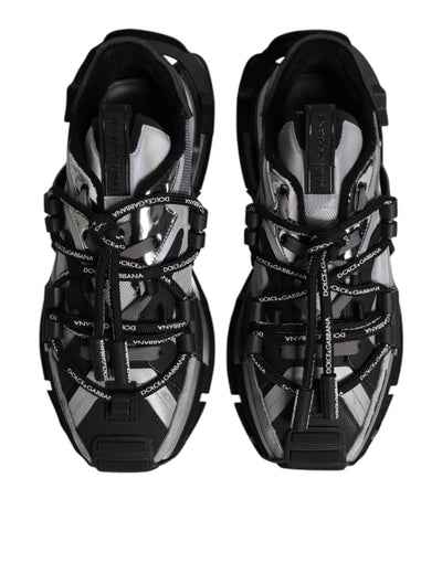 Dolce &amp; Gabbana Multicolor Panelled Space Sneakers Schoenen