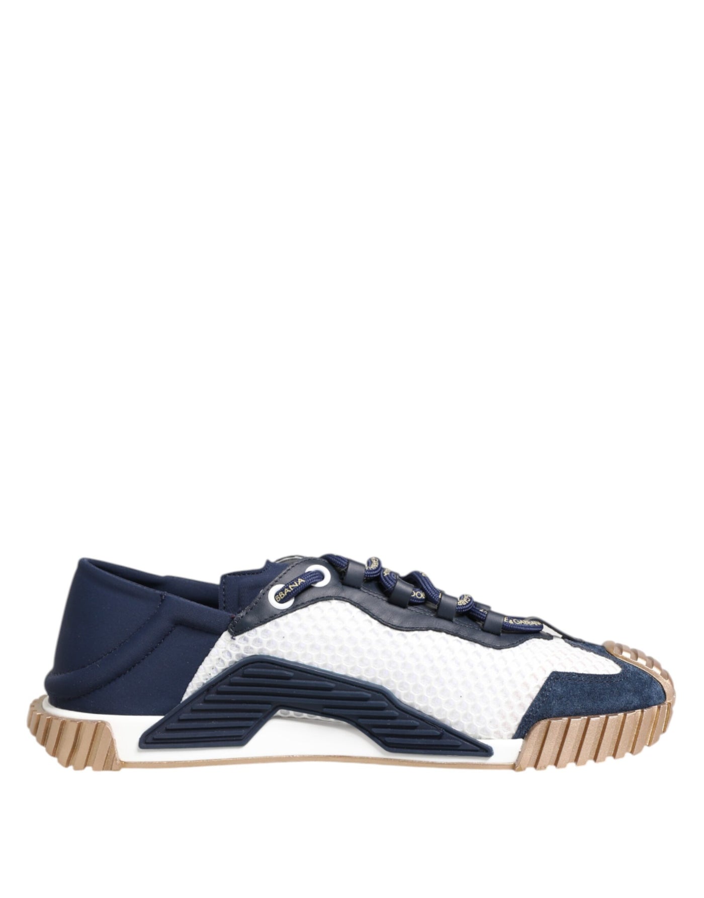 Dolce &amp; Gabbana Blauw Wit Lage NS1 Heren Sneakers Schoenen