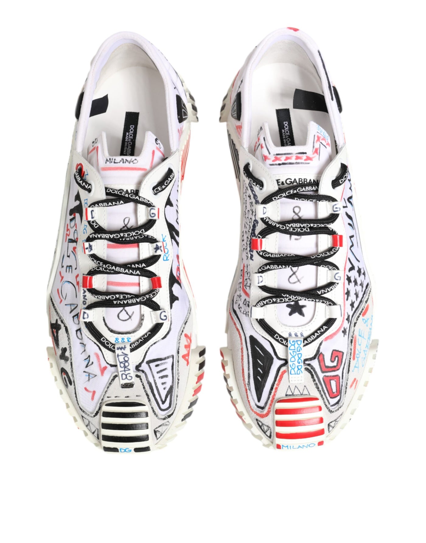 Dolce &amp; Gabbana Multicolor Low Top NS1 Heren Sneakers Schoenen