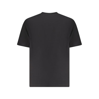 Guess Jeans Black Cotton Men T-Shirt