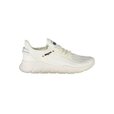 Baskets Blauer en polyester blanc pour hommes