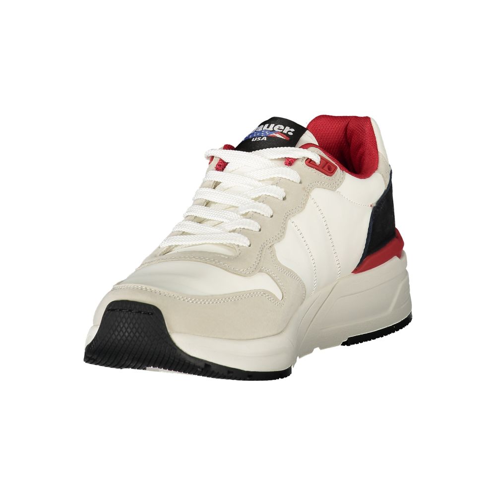 Baskets Blauer en polyester blanc pour hommes
