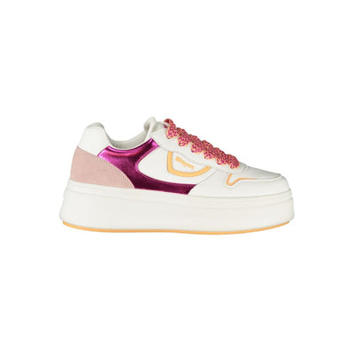Baskets Blauer en cuir blanc pour femme
