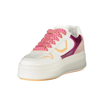 Baskets Blauer en cuir blanc pour femme