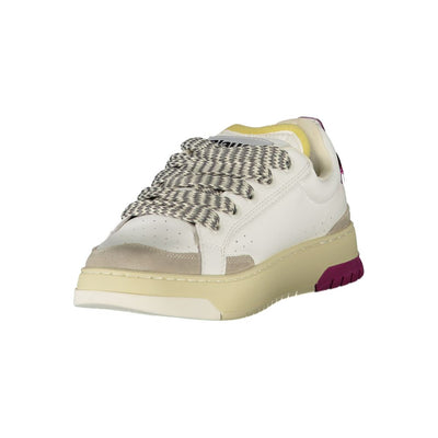 Baskets Blauer en cuir blanc pour femme