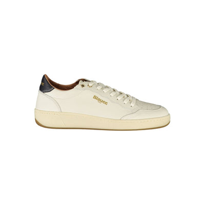 Baskets Blauer en cuir blanc pour femme