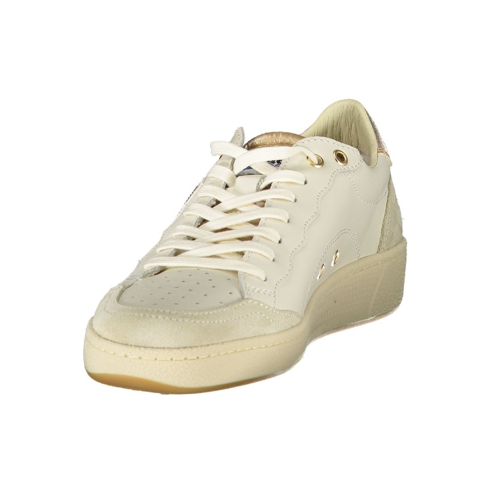 Baskets Blauer en cuir blanc pour femme